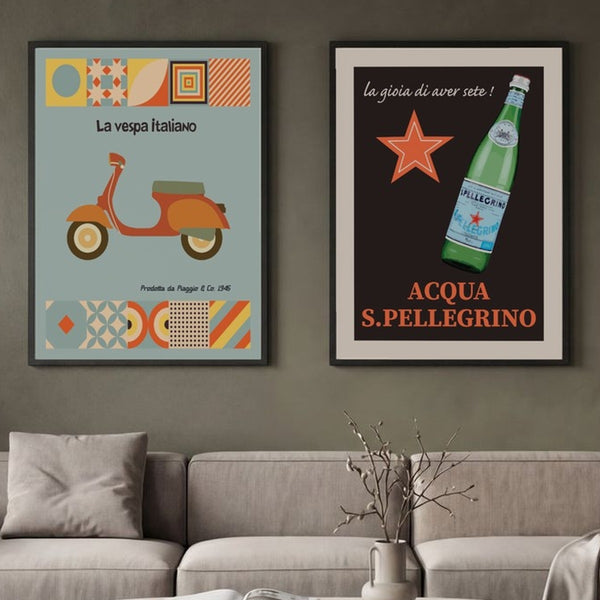 Set of 2 Italian Summer