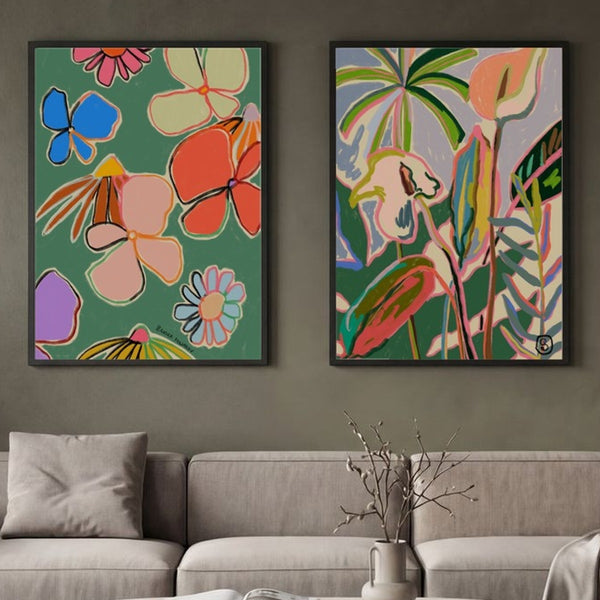 Set of 2 Joyful Bloom