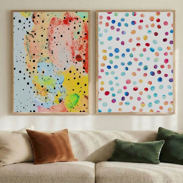 Set of 2 Joyful Confetti