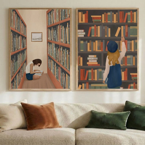 Set of 2 Literary Escapism