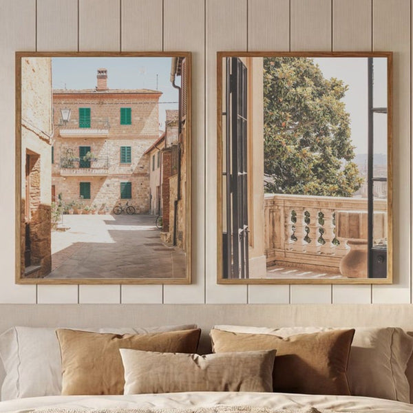 Set of 2 Mediterranean Golden Hour