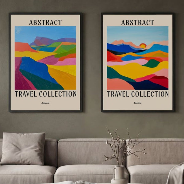 Set of 2 Mountain Horizons