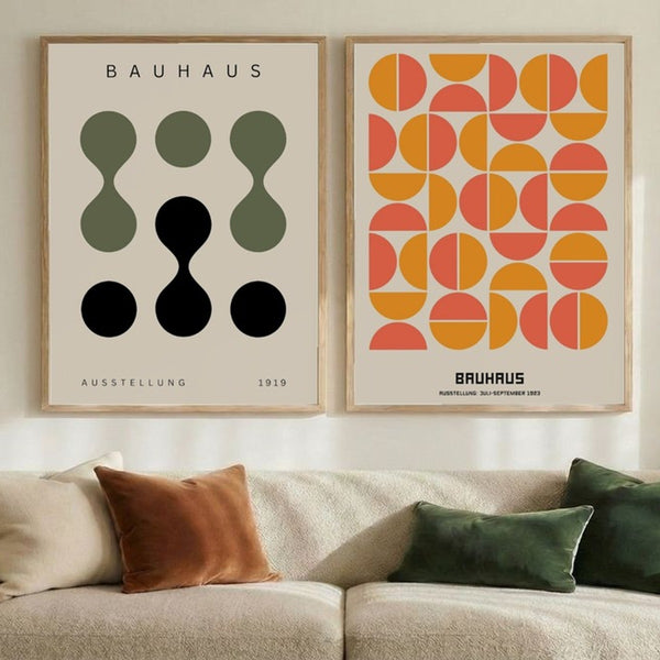 Set of 2 Muted Modernism