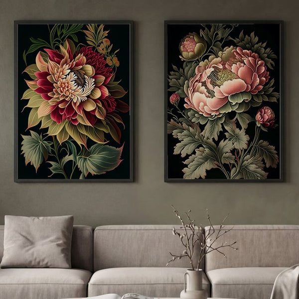 Set of 2 Nocturne Bloom