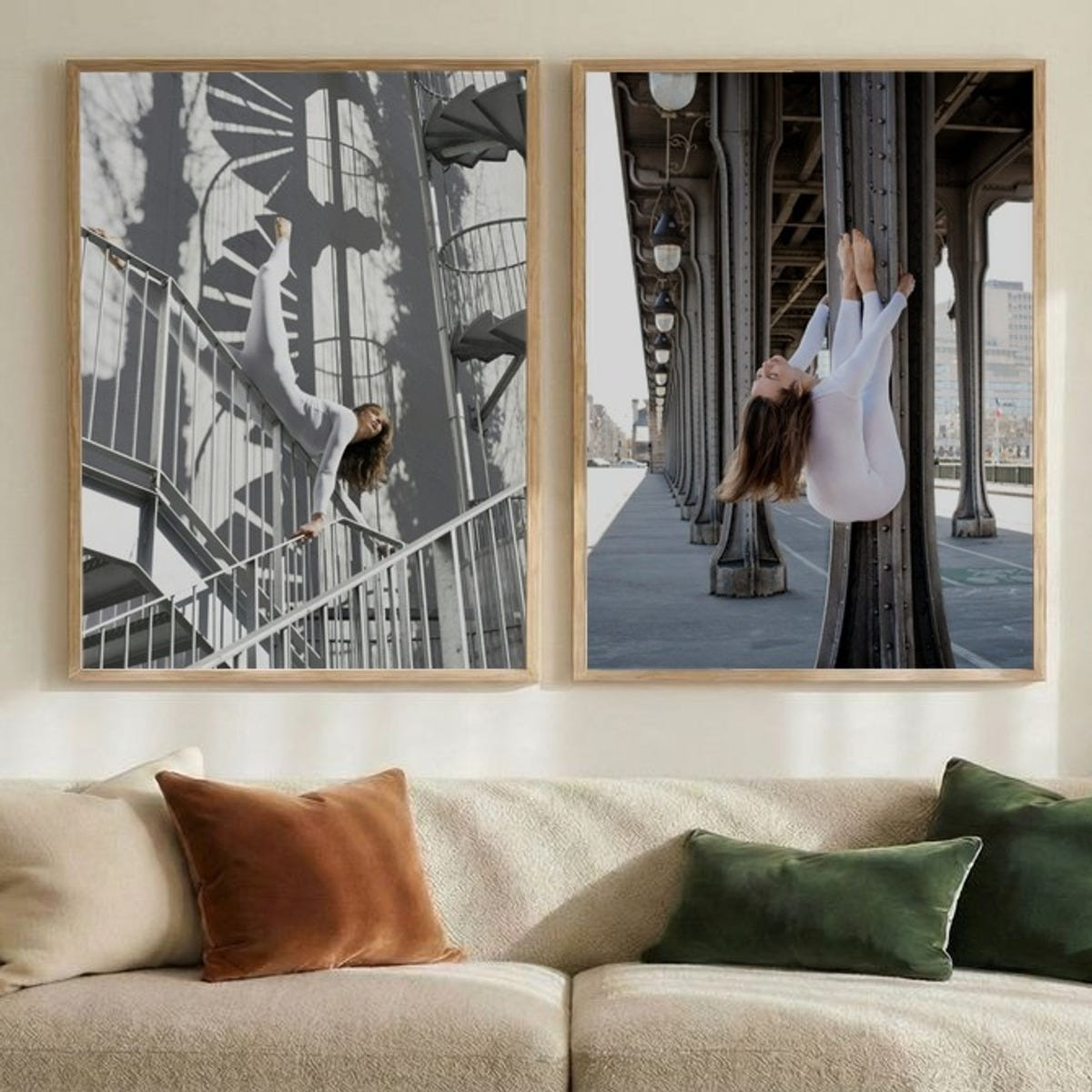 Set of 2 Parisian Grey Forms