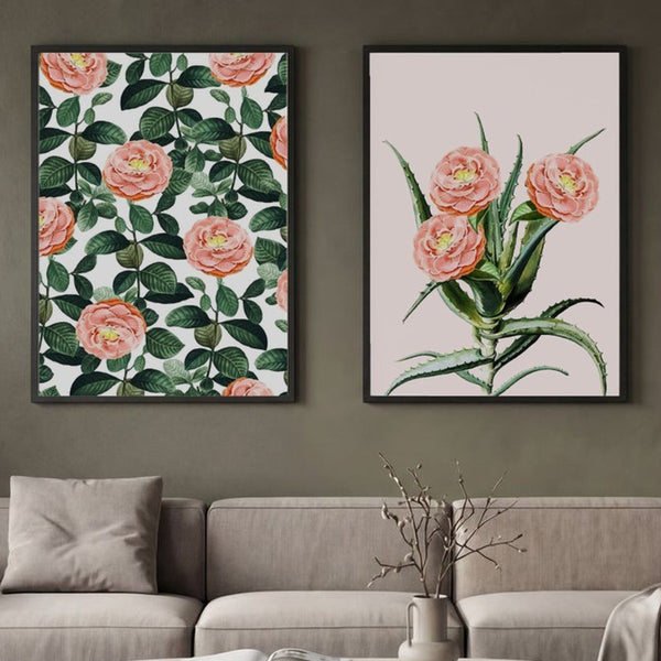 Set of 2 Pastel Garden