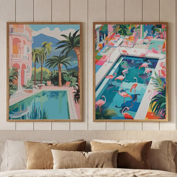 Set of 2 Pastel Paradise