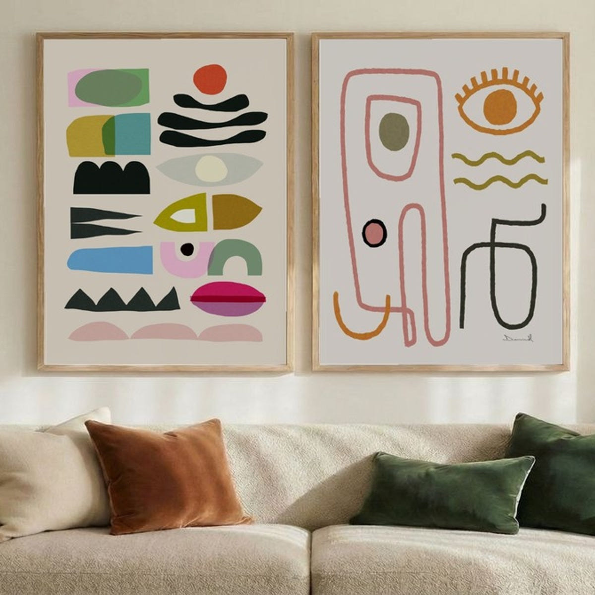 Set of 2 Playful Radiance