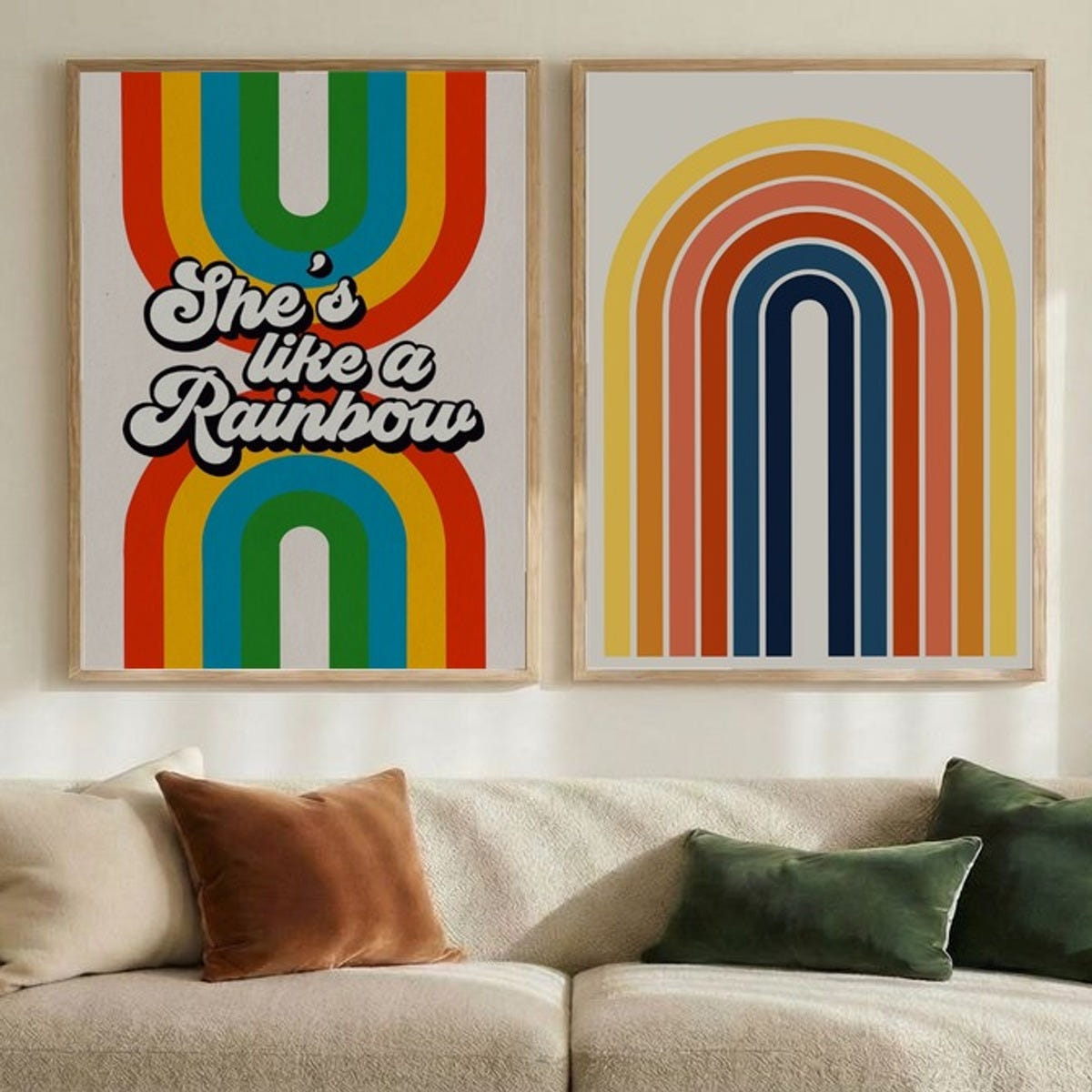 Set of 2 Rainbow Echoes