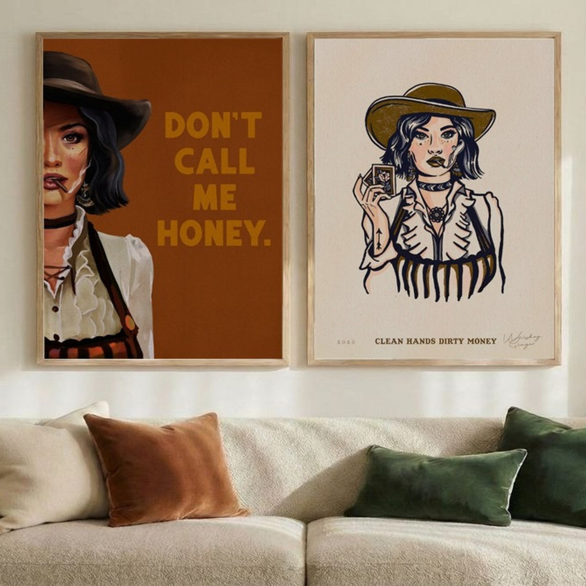 Set of 2 Rebel Romantics