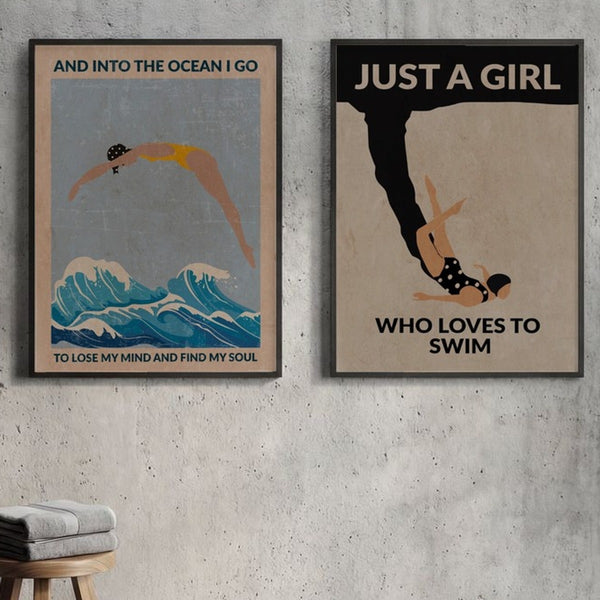 Set of 2 Retro Strokes