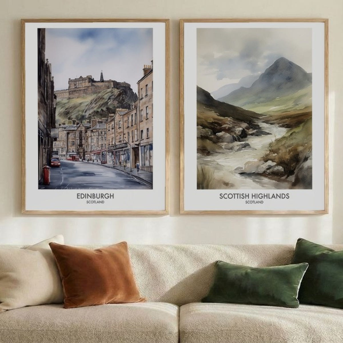 Set of 2 Scottish Horizons