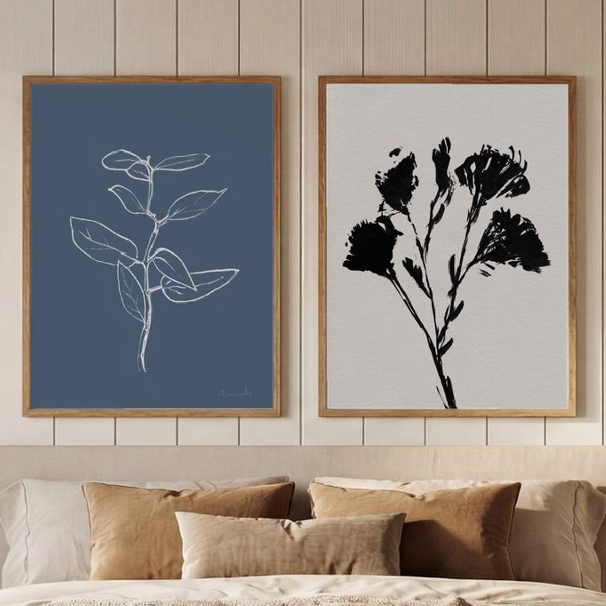 Set of 2 Serene Botanicals