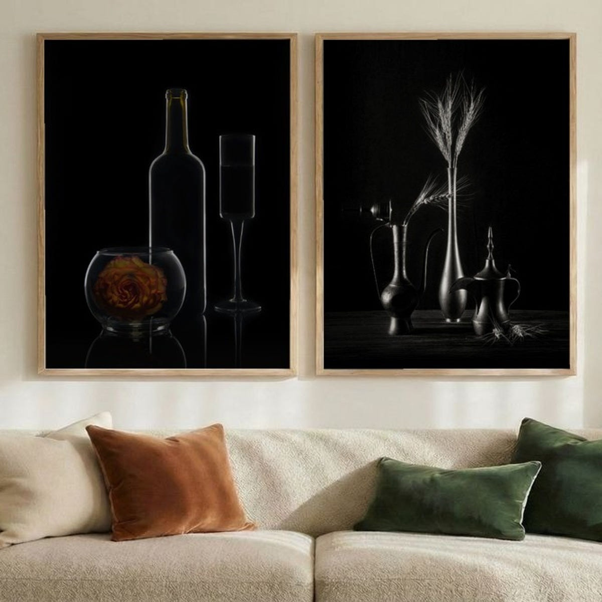 Set of 2 Shadowed Forms