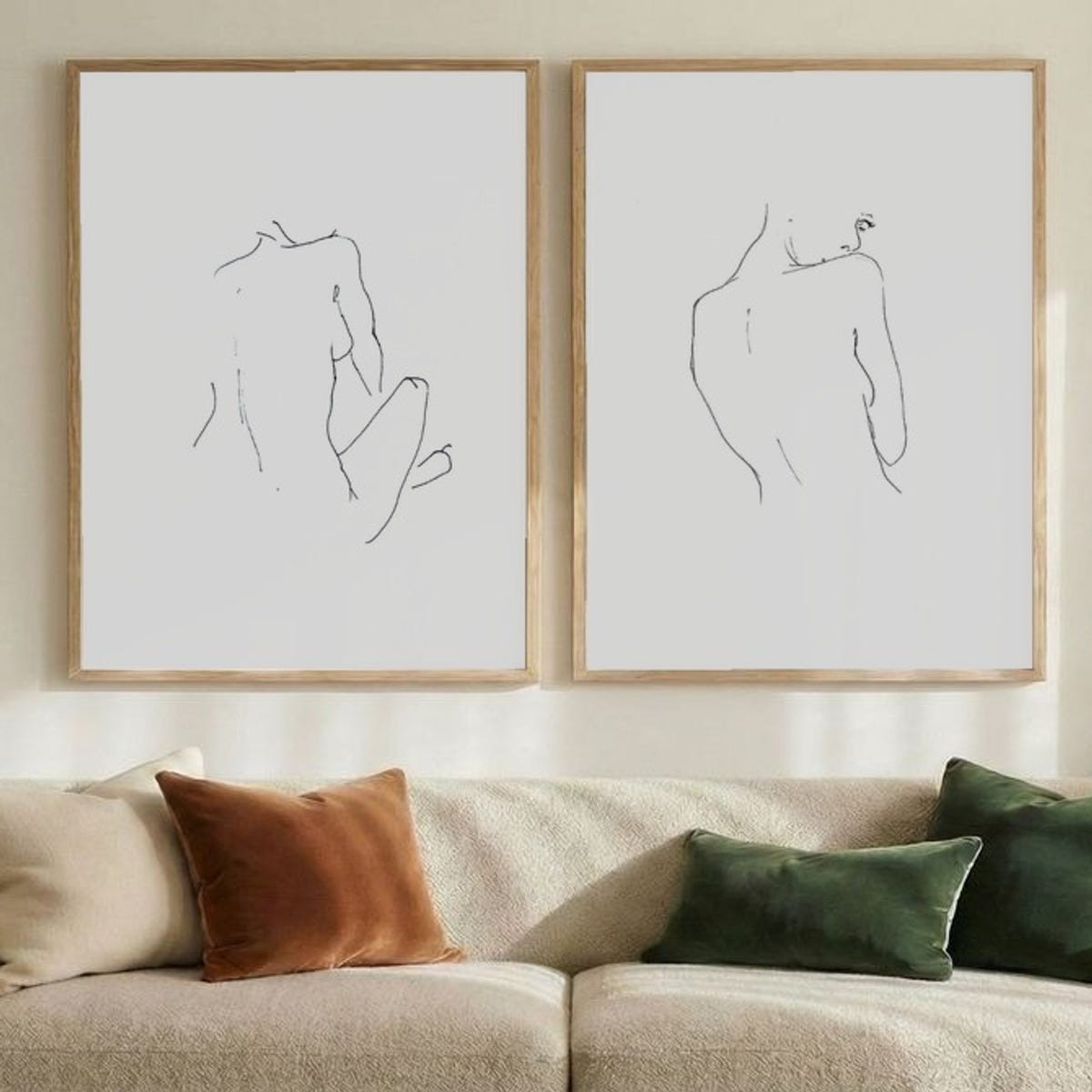 Set of 2 Subtle Forms