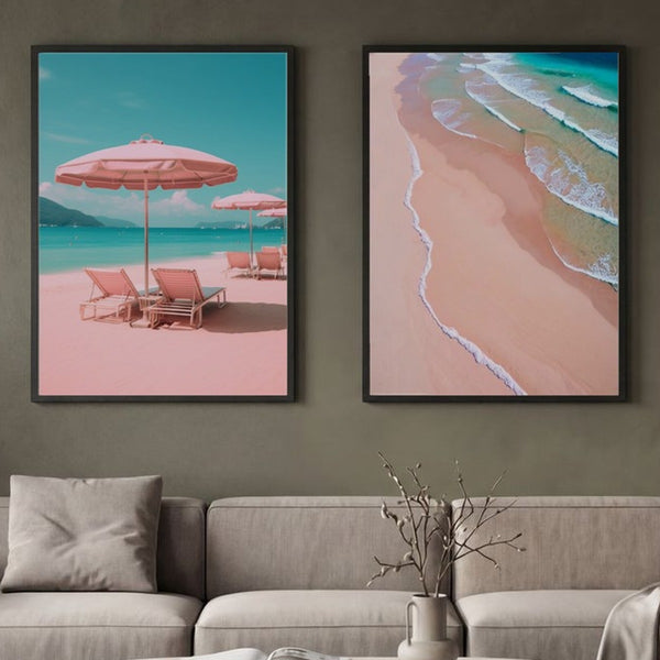 Set of 2 Tropical Dreamscape