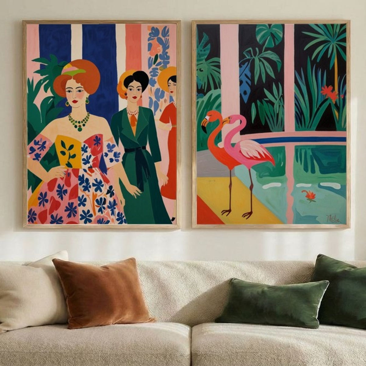 Set of 2 Tropical Pop