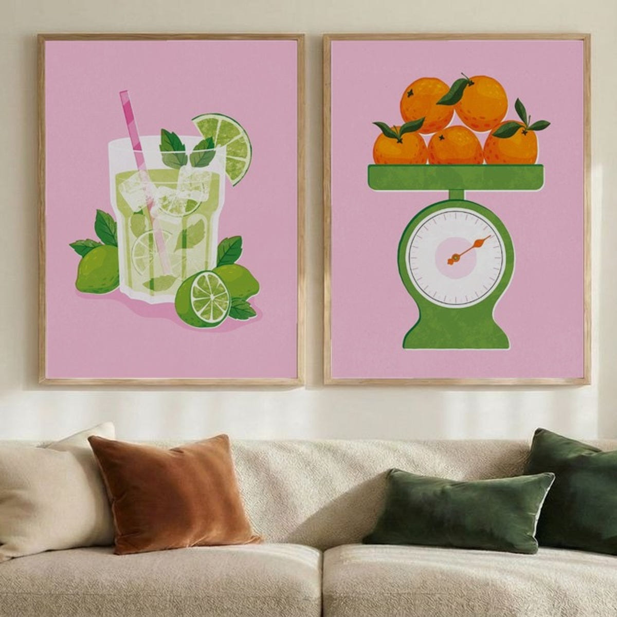 Set of 2 Tropical Pop