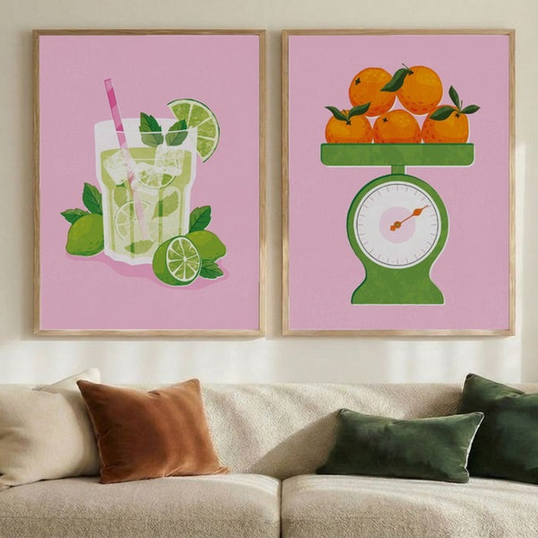 Set of 2 Tropical Pop