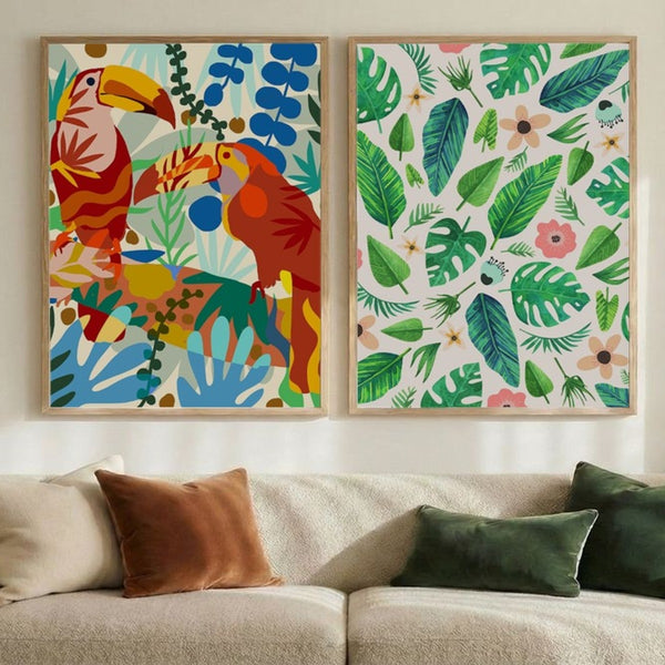 Set of 2 Tropical Vibrance