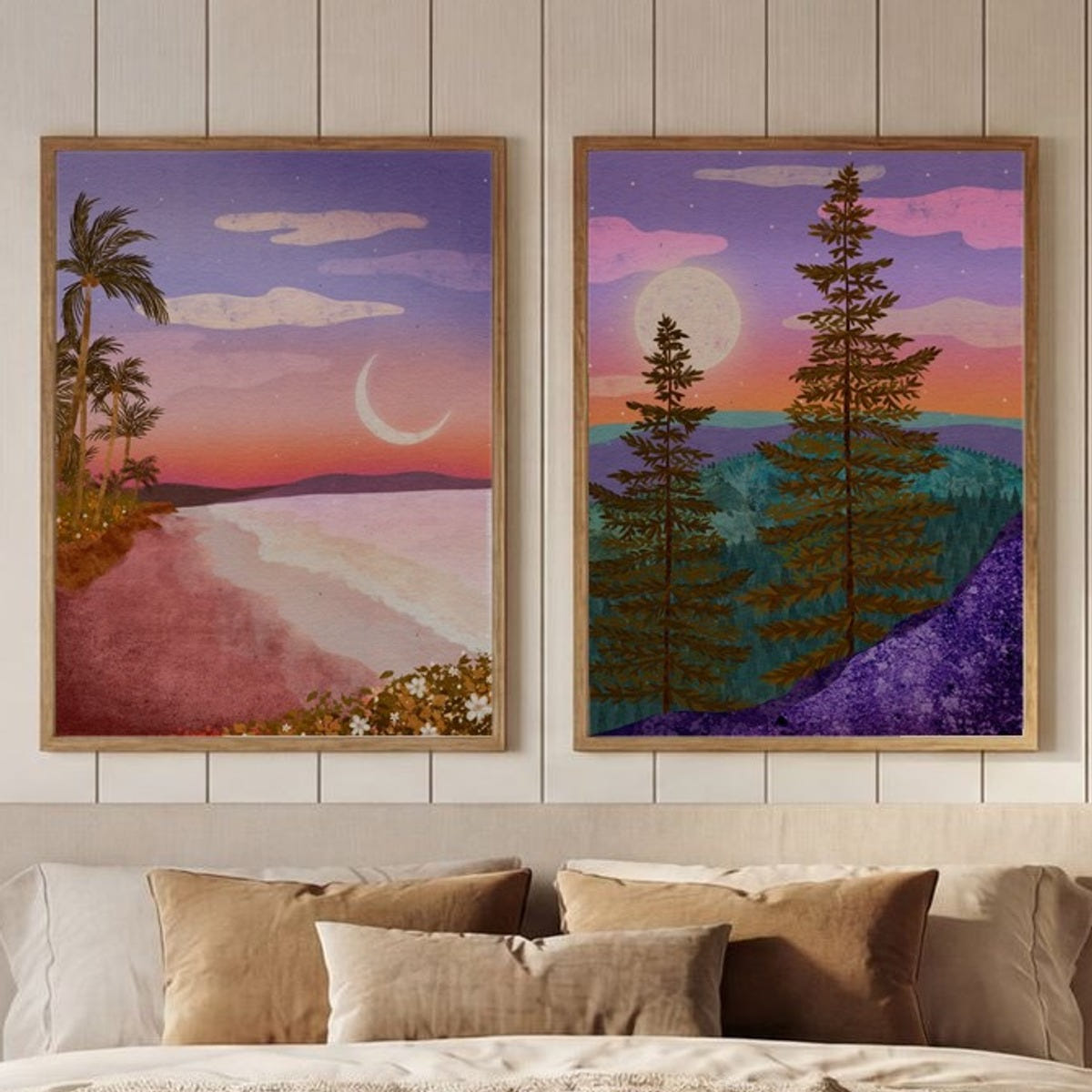Set of 2 Twilight Reverie