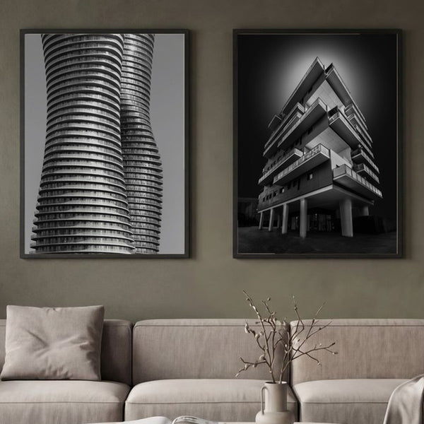 Set of 2 Urban Abstracts