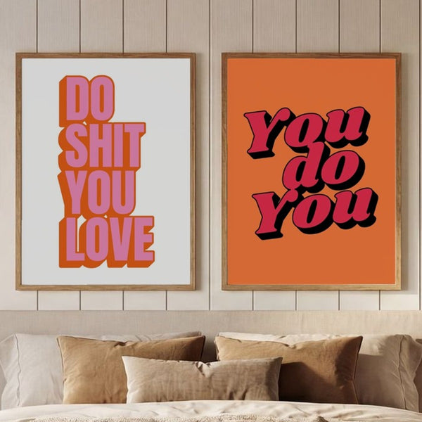 Set of 2 Vibrant Affirmations