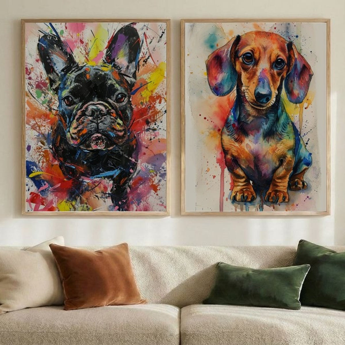 Set of 2 Vibrant Companions