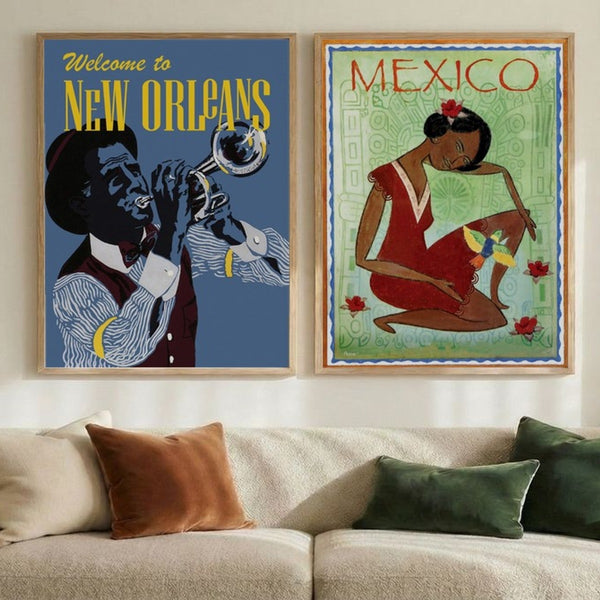 Set of 2 Vibrant Traditions