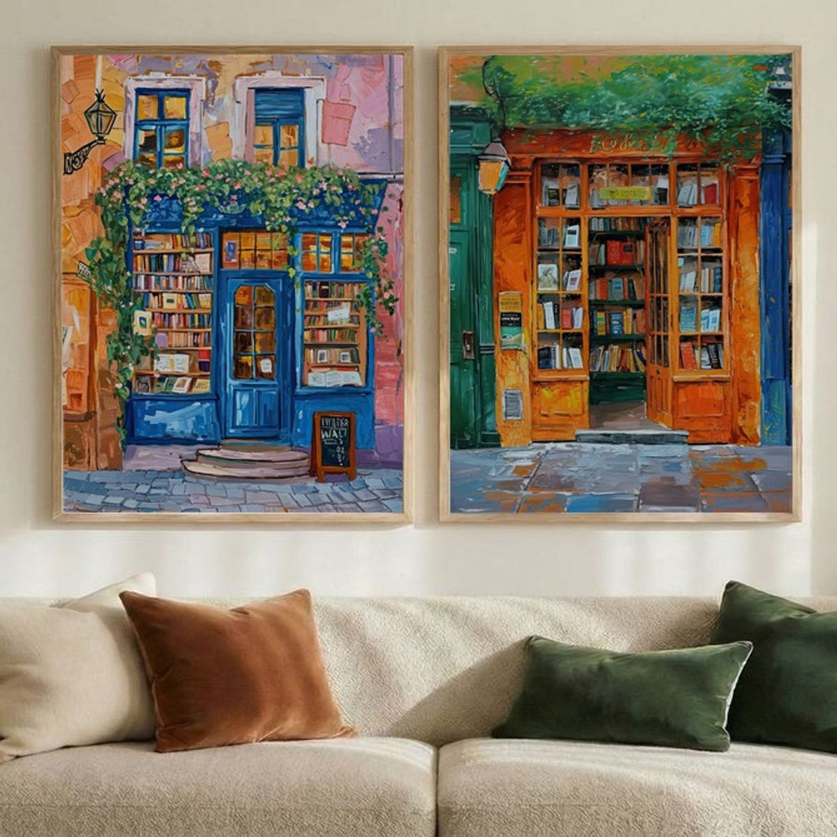 Set of 2 Vivid Book Nooks