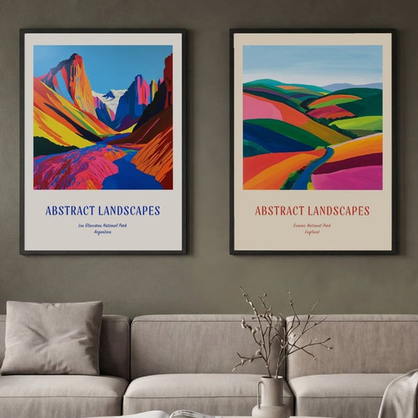 Set of 2 Vivid Horizons