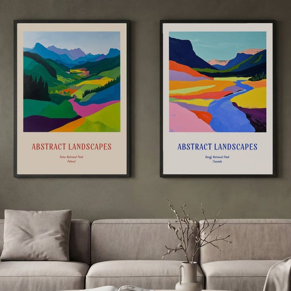 Set of 2 Vivid Peaks