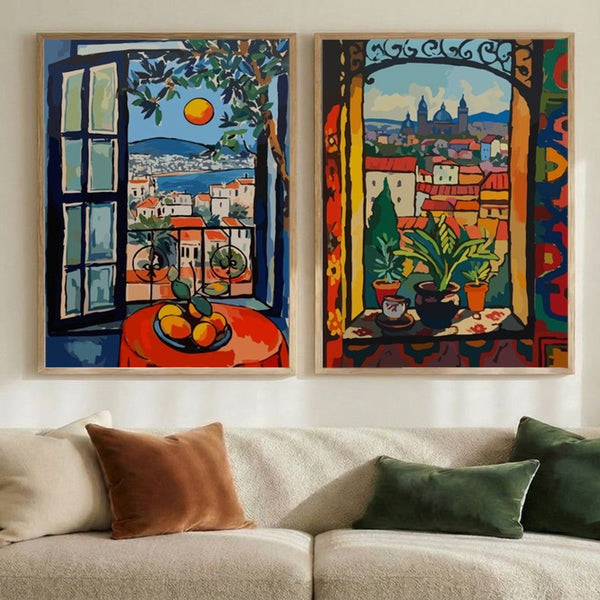 Set of 2 Vivid Urbanity