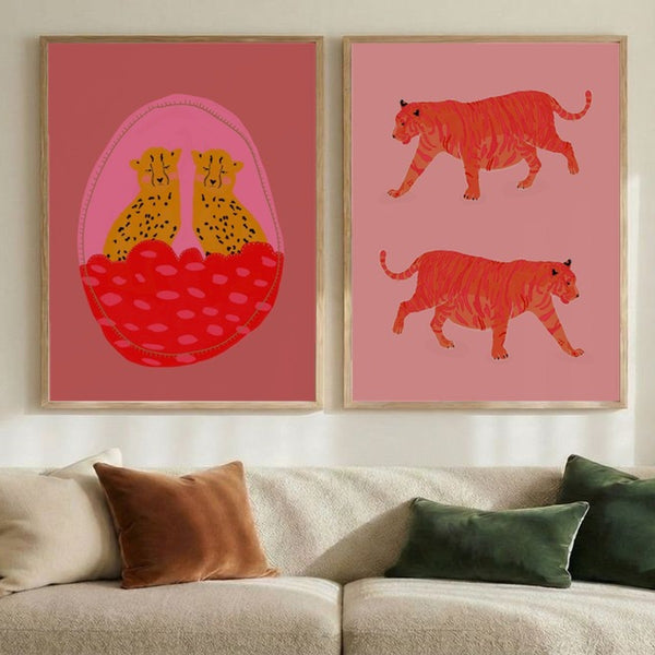 Set of 2 Warm Jungle Tales