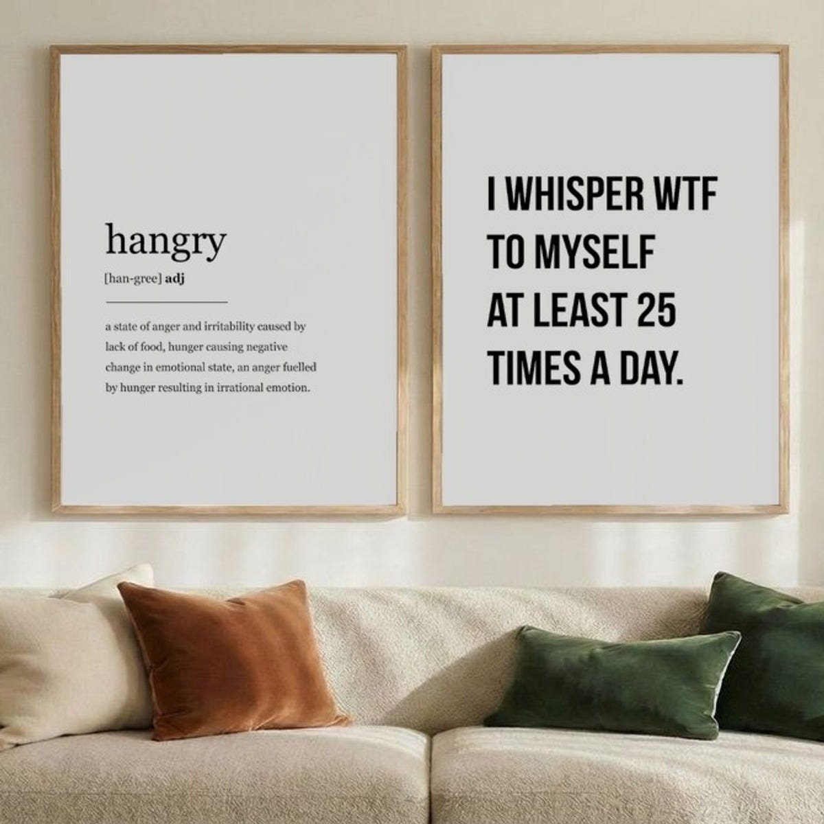 Set of 2 Witty Words