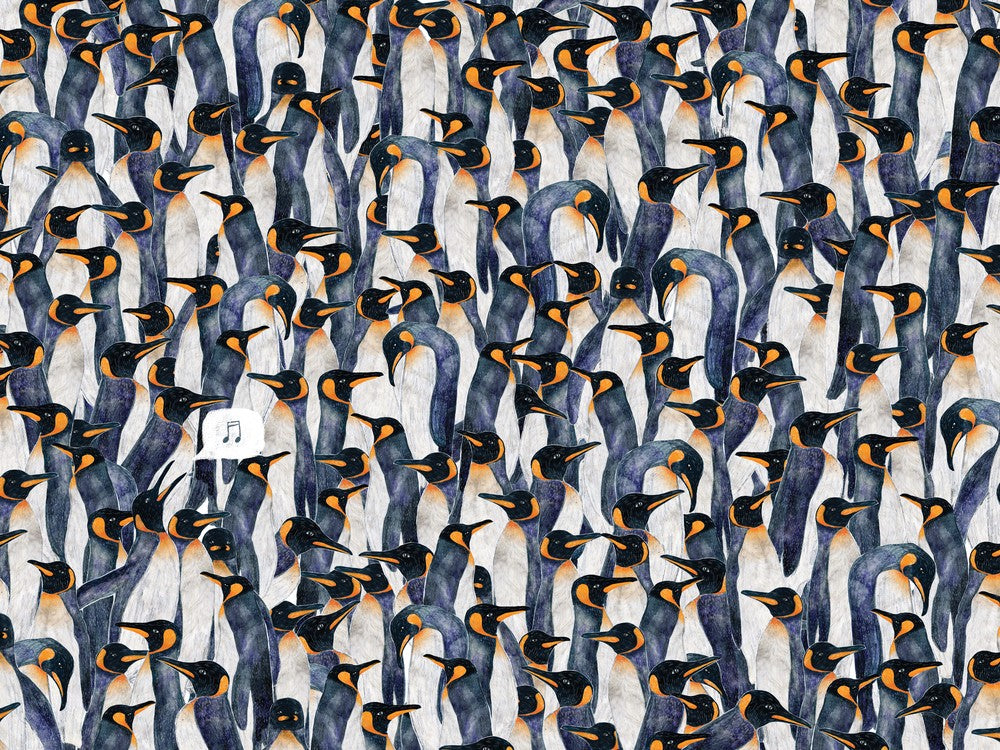 Singender Pinguin