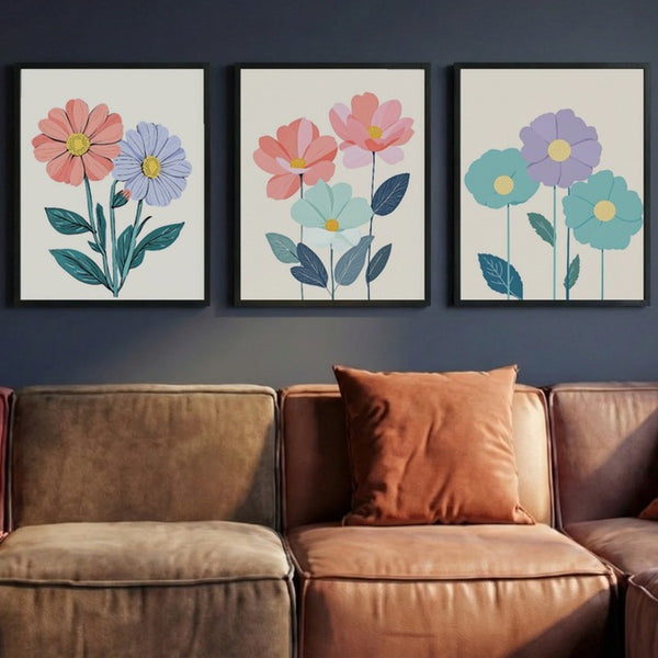 Soft Pastel Blooms
