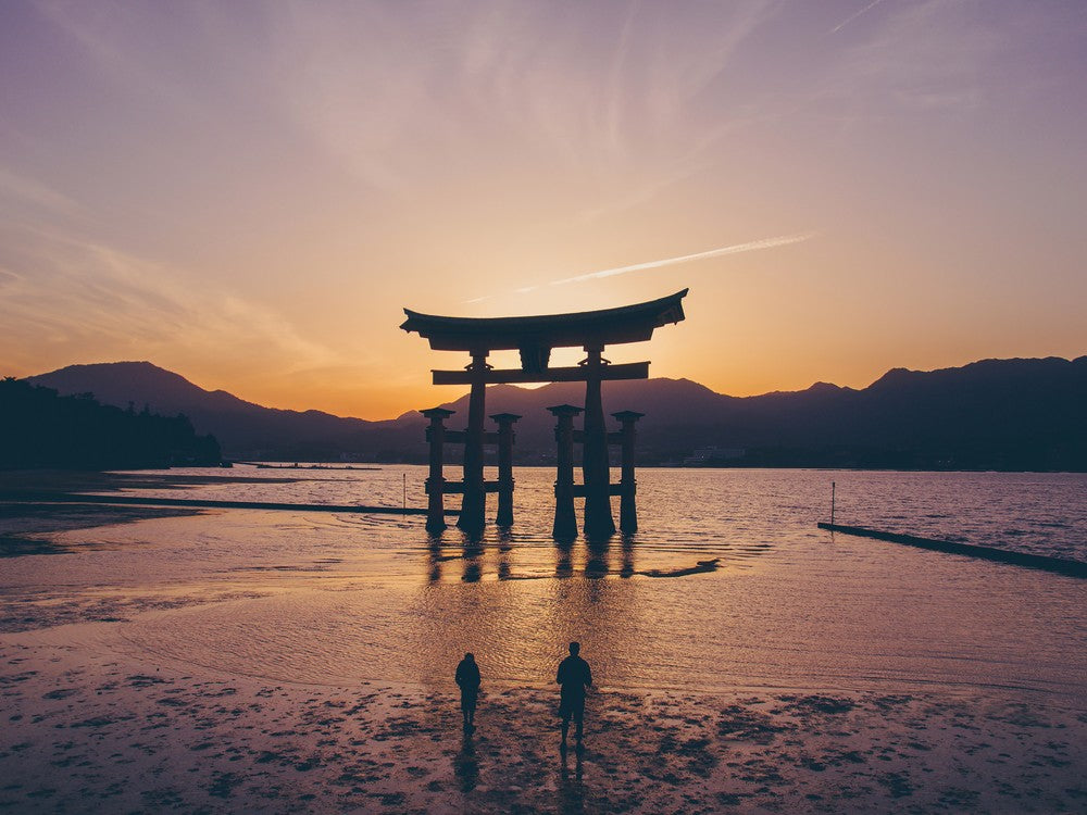 Sunset On Miyajima Island