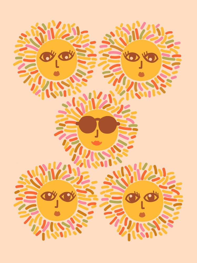 Sunshine Party Peachy Boho
