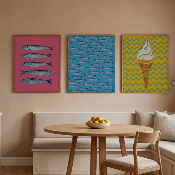 Swimming Yellow Zigzag