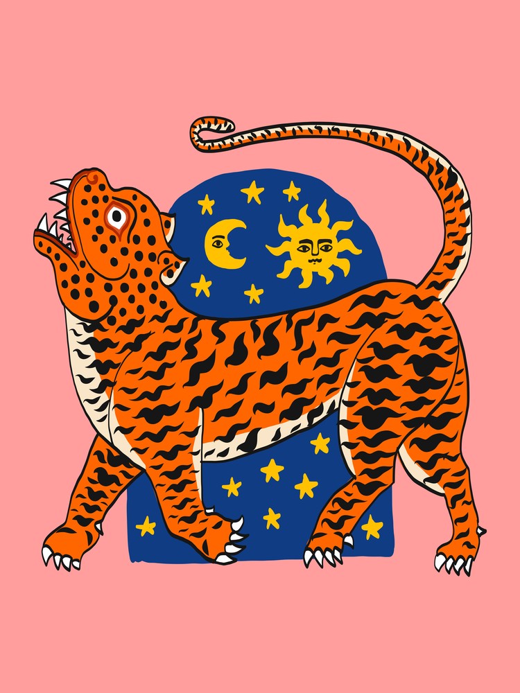 Tiger Magic Door
