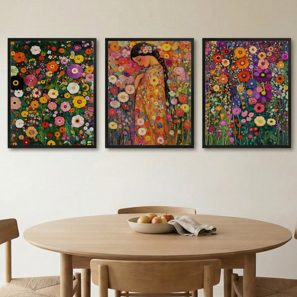 Vibrant Klimt Garden