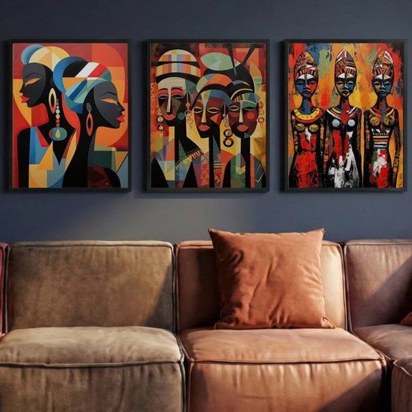Vibrant Tribal Mosaic