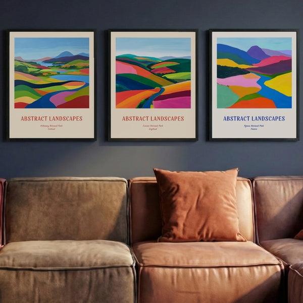 Vivid Rolling Hills