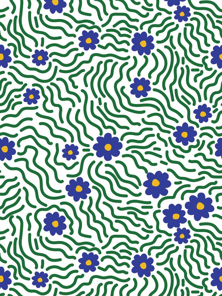 Wavy Daisies Brights