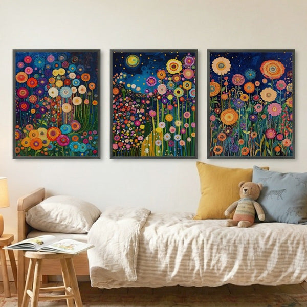 Whimsical Bloom Field